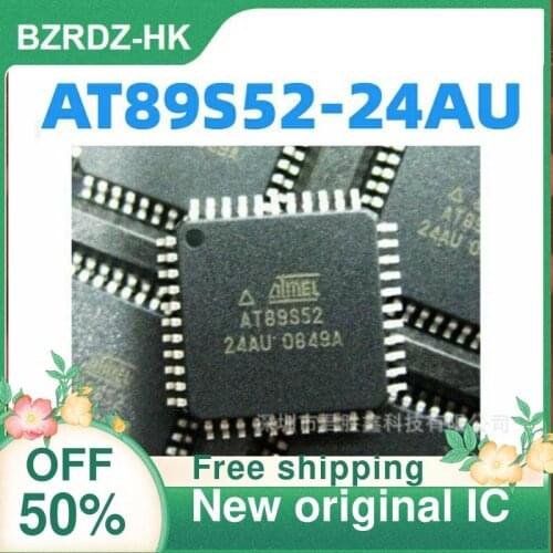 2-10PCS/lot AT89S52 AT89S52-24AU New original IC