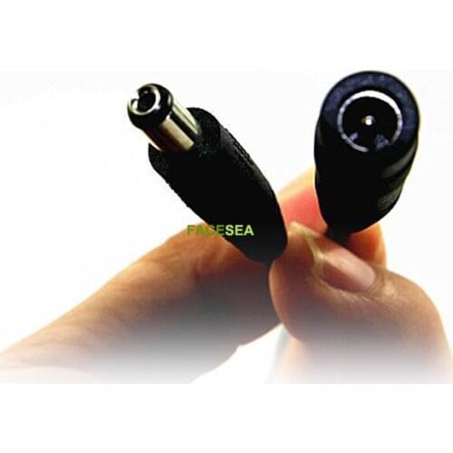 10 ~ 100pairs/lot 12V DC Connector Power Plug Male and Female 5.5X2.1mm With 15cm Cable Wire For 5050 3528 Led Strip light CCTV