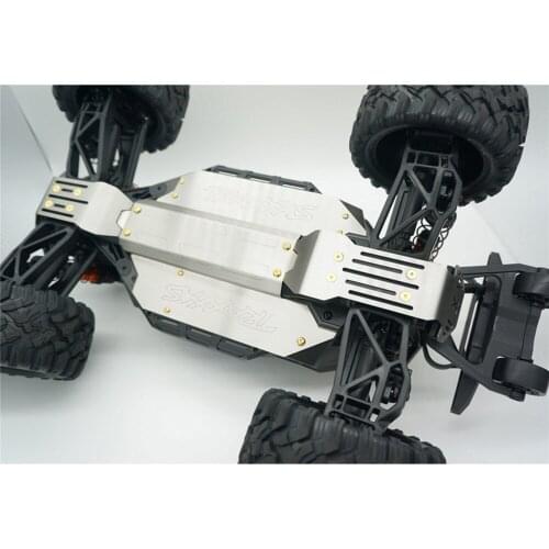 5pcs/set Chassis Armor Anti-collision Base Protection Plate for 1/10 TRAXXAS MAXX RC Car Parts Accessories