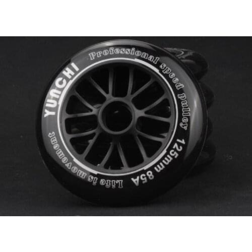 6 Pcs/lot Schankel Edge R 125mm 85A Speed Skating Wheels EdgeR Speeding Skate Wheel ILQ-9 ILQ-11 Bearing Spacer Selective