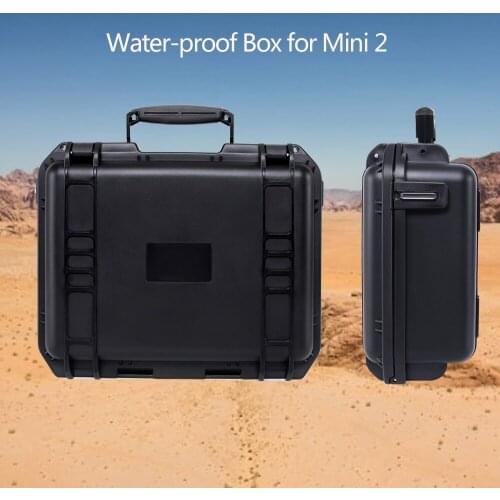 Large Waterproof Box for DJI Mavic Mini 2 Drone Explosionproof Damping Box Storage Hard Cover Hard Shell Portable Case Accessory