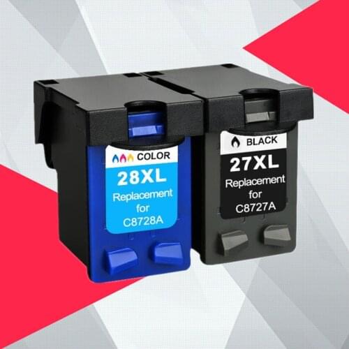 Compatible For Hp 27 28 Ink Cartridge For hp27 27xl 28xl For hp28 Deskjet 3320 3325 3420 3535 3550 3650 3744 Printer