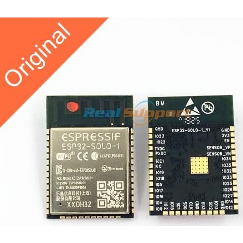 ESP32 ESP32-SOLO-1 Single core chip Integrated SPI flash 4MB PCB antenna Universal type ESP32-S0WD Wi-Fi+BT+BLE MCU module