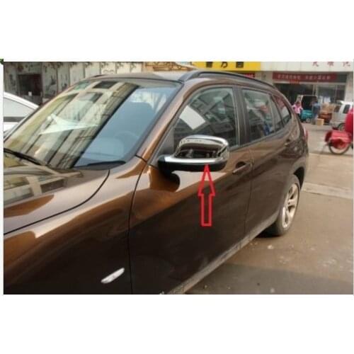 Chrome body side mirror cover caps trim for X3 F25 2011 2012 2013
