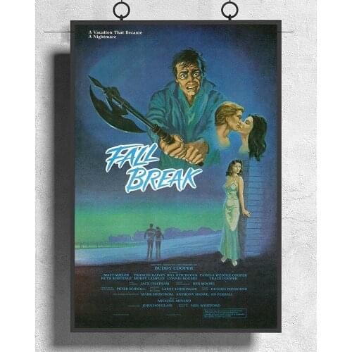 L356 FALL BREAK aka MUTILATOR Movie RARE Horror Silk Fabric Poster Art Decor Indoor Painting Gift