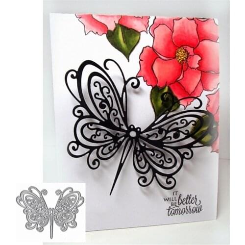 Butterfly Metal Cutting Dies Stencil Scrapbooking Photo Album Card Paper Embossing Craft DIY
