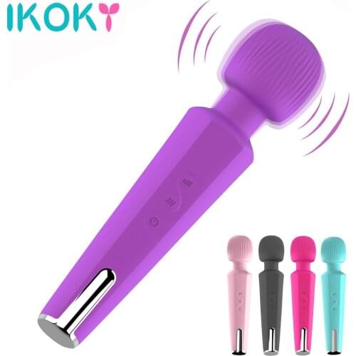 Powerful Magic Wand AV Vibrator Sex Toys for Woman Clitoris Stimulator Sex Shop toys for adults G Spot vibrating Dildo for woman