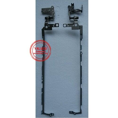 YALUZU New Laptop Lcd Hinges Kit For Dell Inspiron 7000 5577 5576 7557 7559 Laptop LCD Hinges Screen Hinge L & R Replacement Par