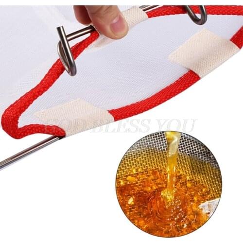 Beekeeping Equipment Honey Strainer Filter Honey Sifter Food Fondant Filter Bag Honey Flow Filter Mesh Nylon Bag Drop Shipping
