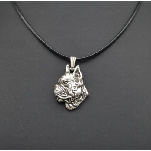 Wholesale Handmade Retro Boxer Pendant Necklace Female/Male Gift Jewelry Pendant--12pcs/Lot