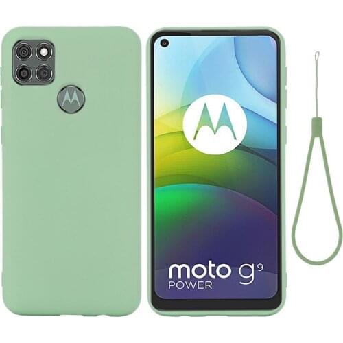 Original Liquid Silicone Luxury Case For Moto G9 Power Shockproof Case Cover