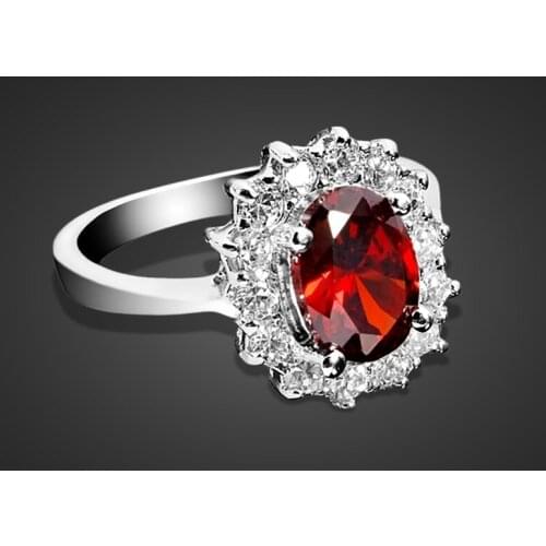 Luxury quality 3Ct SONA Synthetic stone wedding ring. Solid 925 sterling silver engagement ring for woman Wholesale jewelry gift