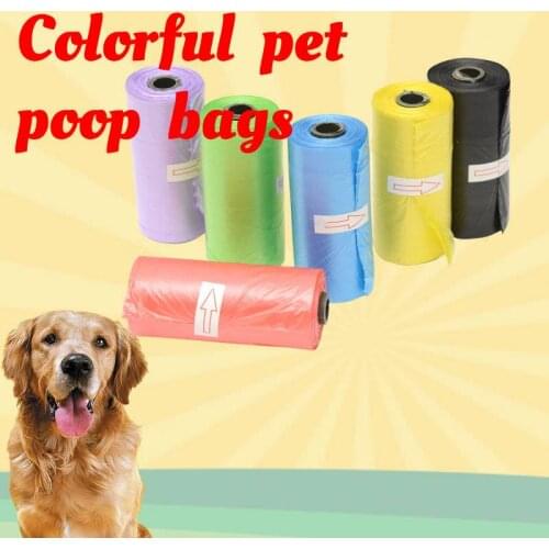 Pet Dog Poop Bags Dispenser Collector Scoop Holder Puppy Cat Pooper Scooper Bag Small Rolls Outdoor Clean Pets Supplies