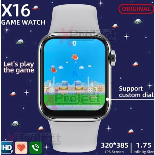 Smart watch 2021 X16 Smart Watch 1.75 Bluetooth Call Heart Rate Monitor pk amazfit iwo AK76 X7 HW12 HW22 HW16 G65L Watch 6 Z15