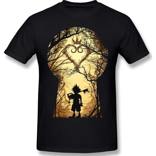 High Quality O-Neck 100 Cotton My Kingdom T-shirt Final Fantasy sleeve short