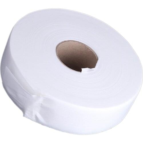 100 Yards Non-woven Wax Strips for Hair Removal Roll on Wax Depilatory Paper White Waxing Rolls for Body Drop Ship