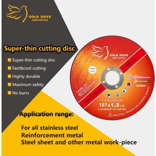 4 inch Metal Cutting Disc Angle Grinder