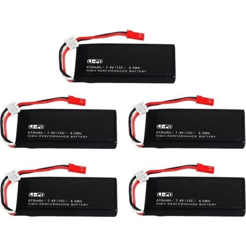 7.4v 610mah LiPo Battery for Hubson X4 H502S H502E H216A RC Quadcopter Spare Parts 7.4 v Drone battery
