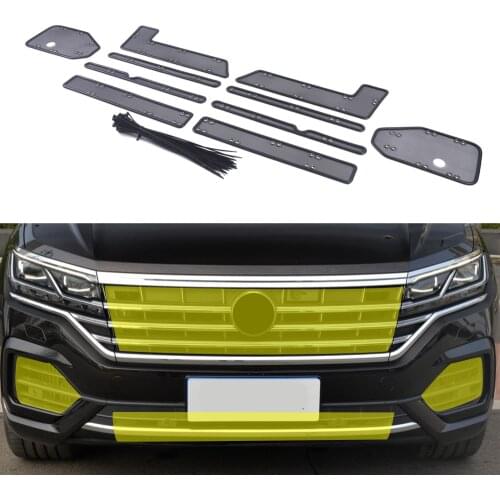 For Volkswagen VW Touareg CR 2018-2020 Car Accessories Front Grille Insert Net Anti-insect Dust Garbage Proof Inner Cover Mesh