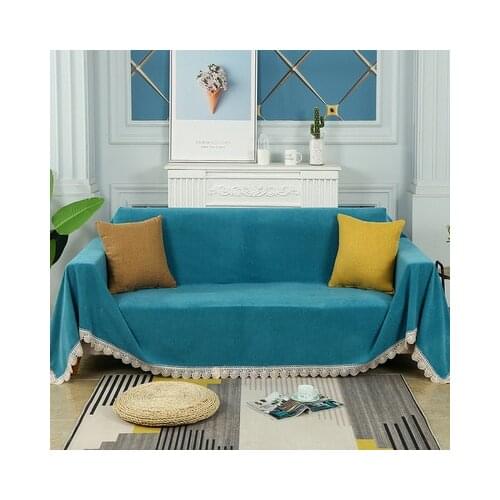 Sofa cover sofa cover sofa cover towel cushion chenille sofa cushion seat cushion cover four seasons European thick anti-skid