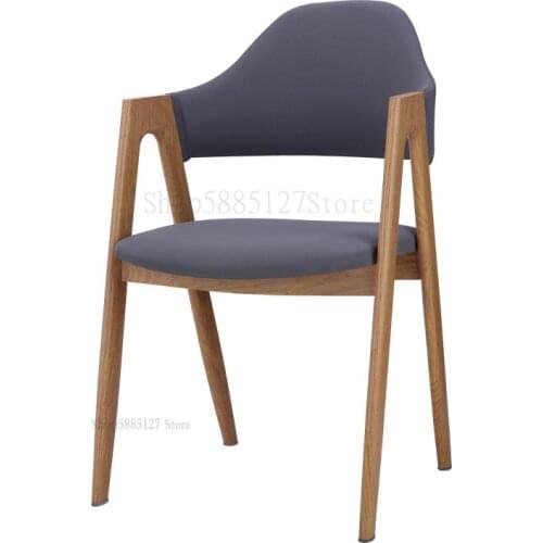 Customized Nordic Dining Chair A-shaped Chair Simple Home Backrest Chair Desk Net Red Chair Student Chair Milk Tea Shop Restaura