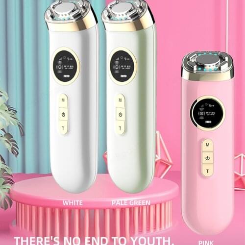 Face Massager Lifting RF LED Photon Facial Skin Tightening Beauty Device Radio Frequency Machine Care Home Use