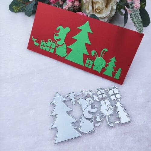 Animal festival metal cutting dies 2020 new DIY scrapbook photo album paper card decorative crafts embossing mold