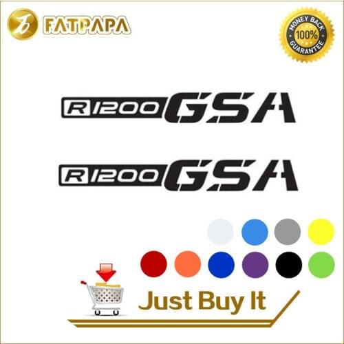 Motorcycle bike Fuel tank Wheels Fairing notebook Luggage helmet MOTO Sticker decals For BMW R1200GSA R1200 GSA