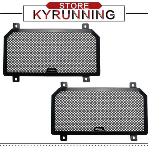 Motorcycle accessories Aluminum Radiator Guard Grill Protection water tank guard For NINJA 400 Z400 2017-2019 nanja400 z400 2018