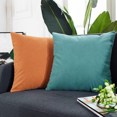 Soft Cushion Cover Velvet Pillow Cover 45*45 Throw Pillows Sofa Bedroom Decorative Kussenhoes Home Decor Nordic Living Room