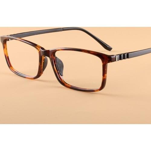 TR90 Eyeglasses Fixing Device Square Glasses 53mm Prescription Glasses Men and Women Celebrity Inspired Myopia Glasses Frame 807