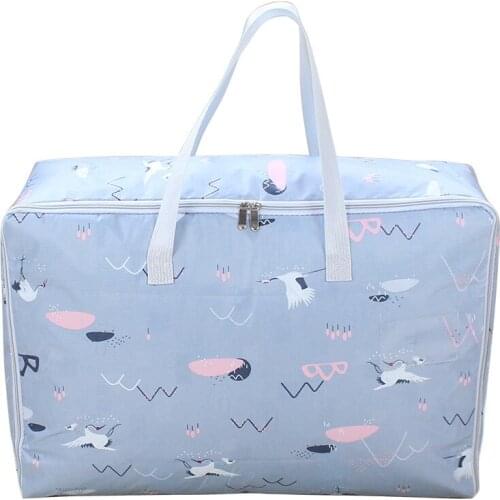 Oxford cloth waterproof duffel bag super strong cotton quilt storage bag clothing finishing portable bag travel storage bag