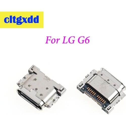 Cltgxdd 1pc Usb Charging Connector Port For LG G6 US997 VS988 H870DS G600 Charge Socket USB Data Jack Dock Plug