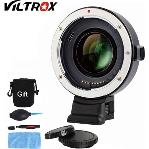 Viltrox EF-EII Auto Focus Reducer Speed Booster Lens Adapter for Canon EF EOS Lens to Sony Camera A9 A7II A7RIII A7SII A6500