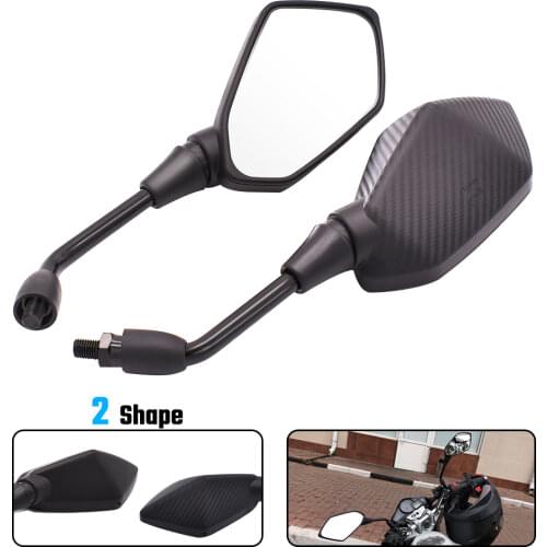 Universial 10mm Motorcycle Mirrors Racing Sport Bike Rear View Mirror For Suzuki TL1000 DL650 GSR 600 750 GSX S750 R600 R750