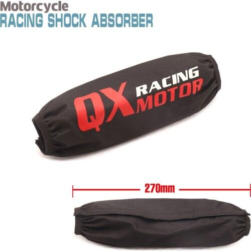 1pcs 27cm ATV off-road motorcycle rear shock dust cover waterproof cover shock absorber suspension protective shock