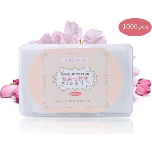 1000pc Makeup Sponge Face Soft Women Cleansing Remover Cotton Facial Skin Care Kit Cosmetics Tool Washing Cosmetic Tools