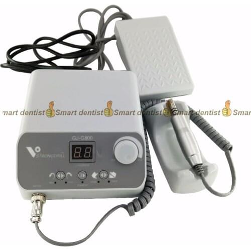 Free shipping high quality 50,000 rpm brushless jewelry micromotor speed by foot pedal dental laboratory Polishing set