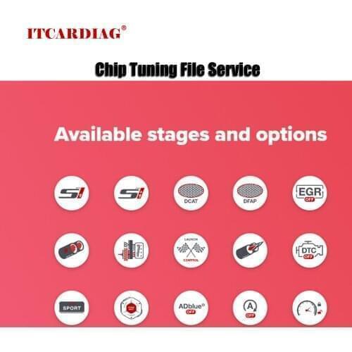 Chip Tuning File Service for CHECKSUMS REQUEST BOOST SENSOR CALIBRATION BMW Sport Display Calibration LAUNCH CONTROL Stage 1 / 2