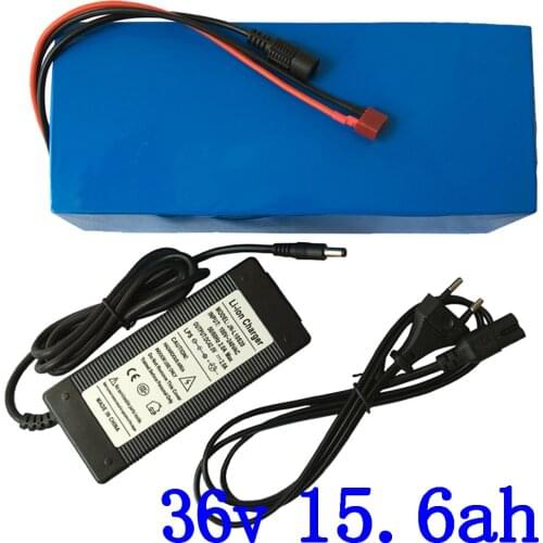 36V 250W 350W 500W Ebike Battery 36V 15AH Electric Bike Battery 36V 10AH 13AH 15AH lithium Battery use samsung cell+2A Charger
