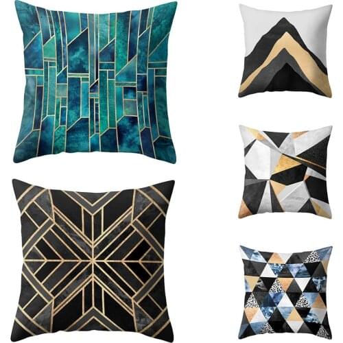 Fashion Geometric Pattern Cushion Cover Throw Pillow Case Home Bedroom Decor Pillow Cover Hotel Home Decorative Pillowcase