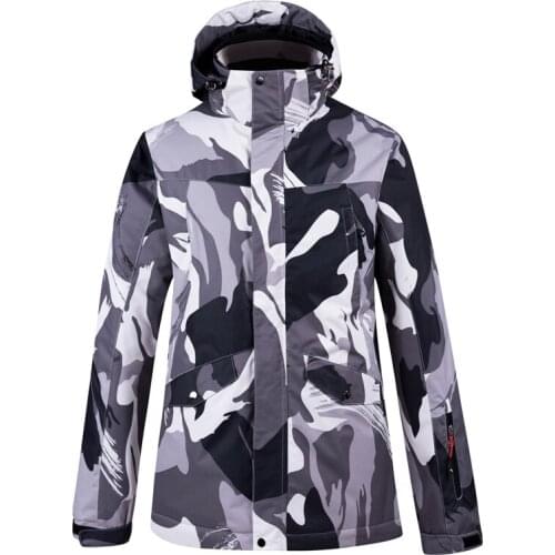 Men Snowboard-jacket Camouflage Ski-jacket Men Waterproof Snow-jacket Winter Warm Coat Male Mens Snow Clothes