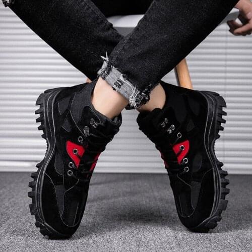 Casual Shoes Men Fashion Zapatos Informales De Hombre Dress Boots Men Leather Casual Shoes Boot Mens Hot Sale Sports Slip On