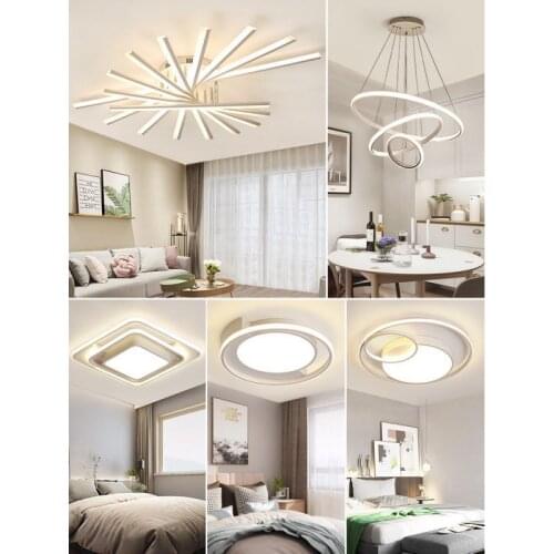 Nordic led modern led luminaire led ceiling light ceiling light living room lights plafon led dining room bedroom living room