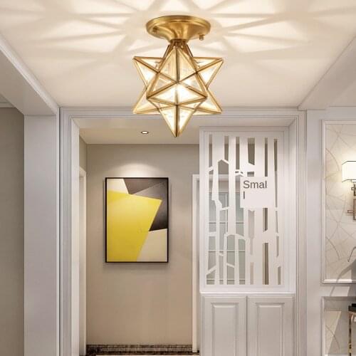 New Star Aisle Corridor Light Home Entrance LED Ceiling Lighting Creative Balcony Lights Hotel Restaurant Decoration Lights