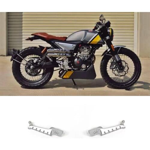 Original Motorcycle Accessories Front Rear Footrest Motorcycle Footrest Foot Pegs For FB Mondial HPS 125