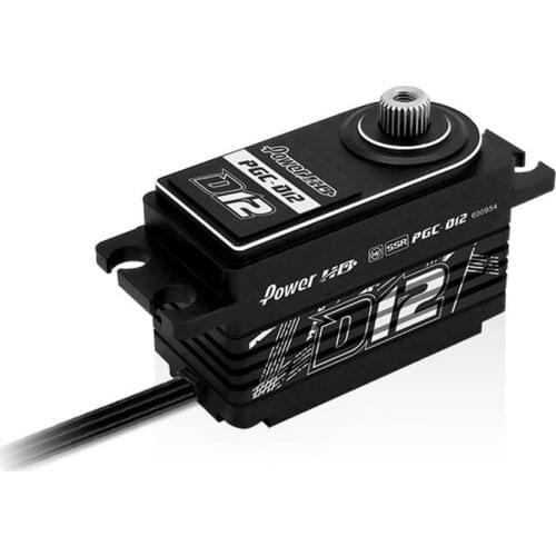 Power HD D12 HV Coreless Servo 12.5kg 6.0-7.4v 0.059sec 1/10 Rc Car Servo For 1/10 Electric Room / drift Car Rc Racing Car