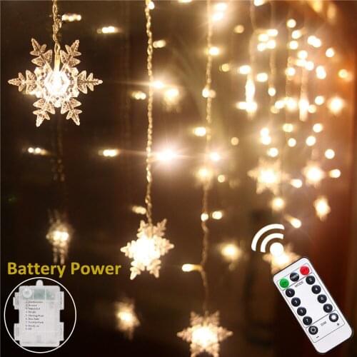 3 AA battery powered led string lights outdoor usage Birthday Party Weeding decoration lamp
