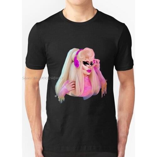Trixie Mattel Best Seller Entrance Look Custom Design Print For Men Women Cotton T Shirt Tees Trixie Katya Tshirt