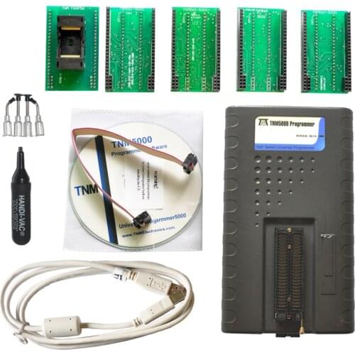 TNM5000 USB Programmer memory recorder+TSOP56 socket,Fast programming of all EPROM and FLASH memories,Nand Chips,for care repair